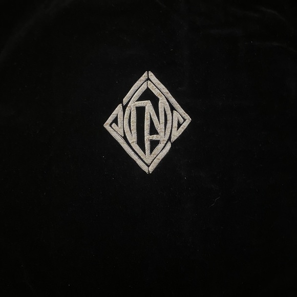 Ralph Lauren home Black Velour Throw Sham New - Picture 4 of 4